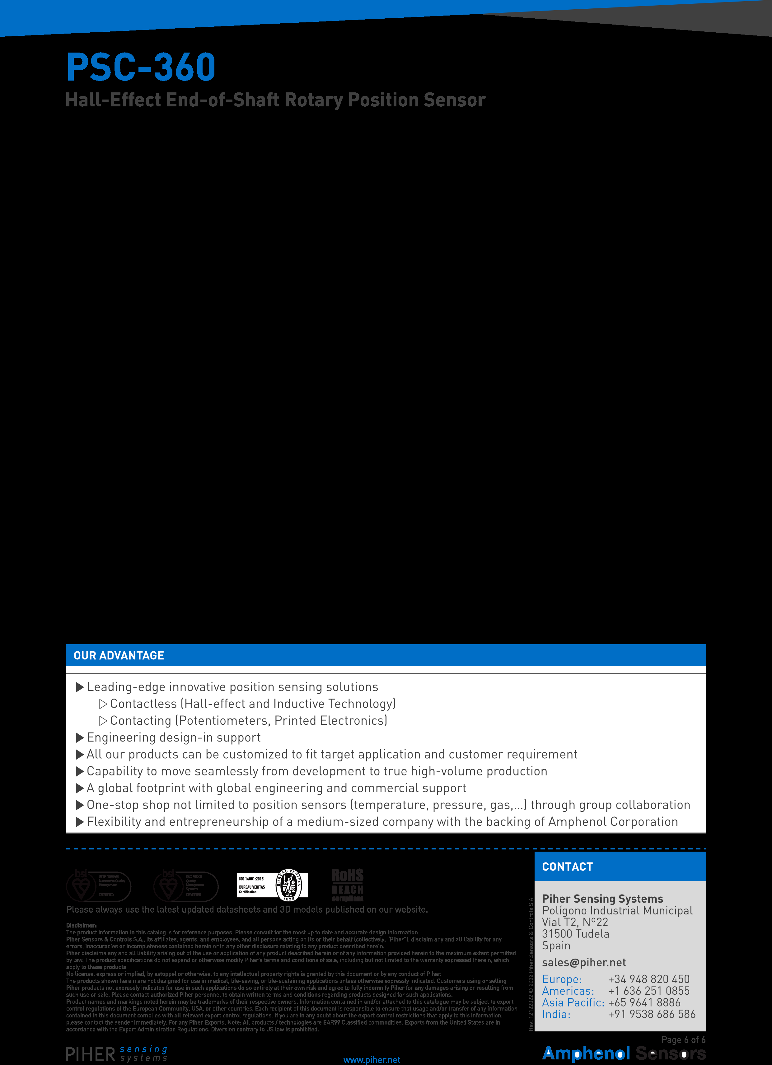 Amphenol PSC360G2-F2OO-C0002-ERA360-RE for sale