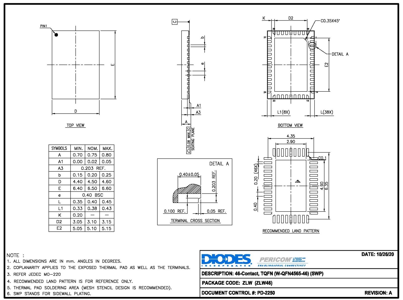 DIODES PI4IOE5V6534Q2ZLWEX for sale