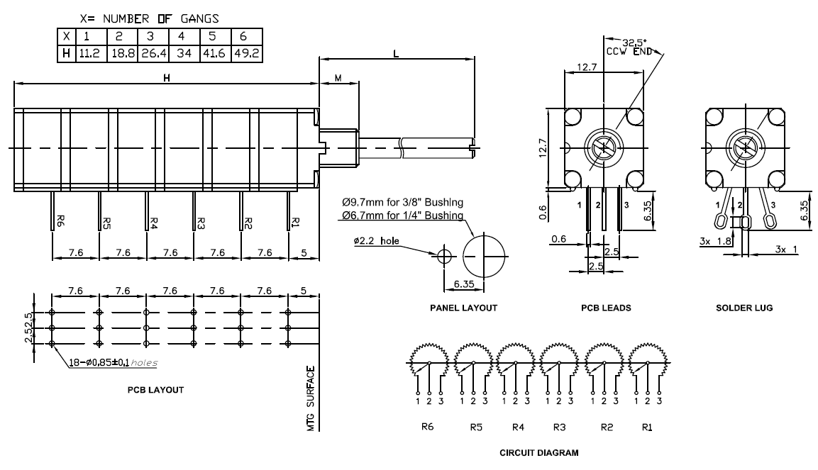 TT Electronics P261S-D1AF4CB5K for sale