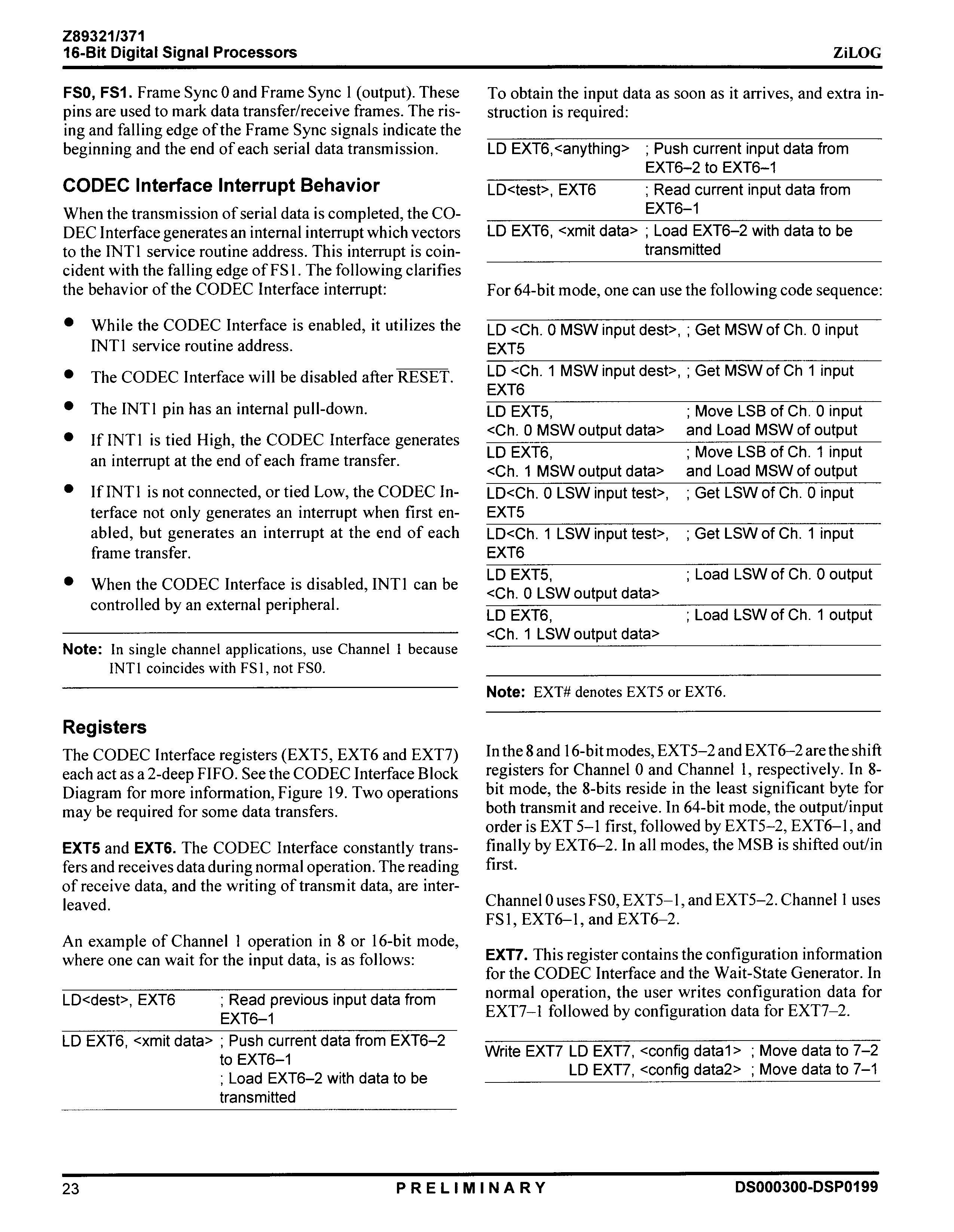 Zilog Z8937120VSG for sale