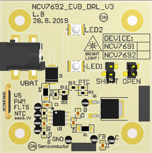 onsemi NCV7692DRLV1GEVB for sale