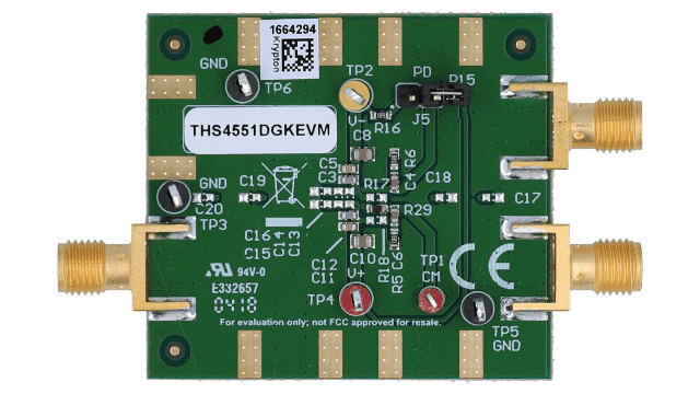 TI THS4551DGKEVM for sale