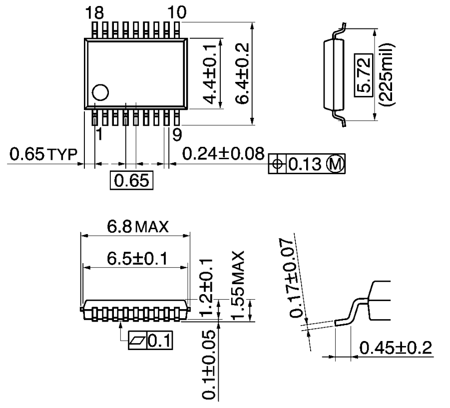 TOSHIBA TD62783AFWG(5,EL,M) for sale