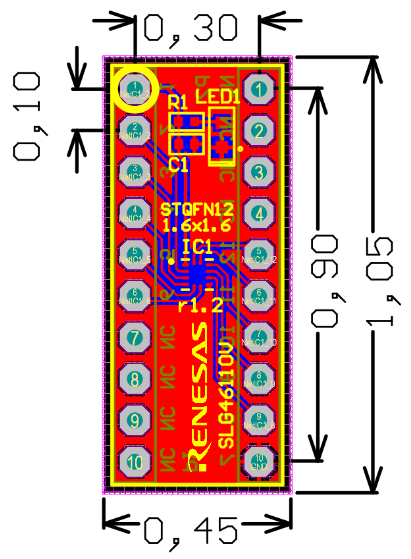 RENESAS SLG46110V-DIP for sale