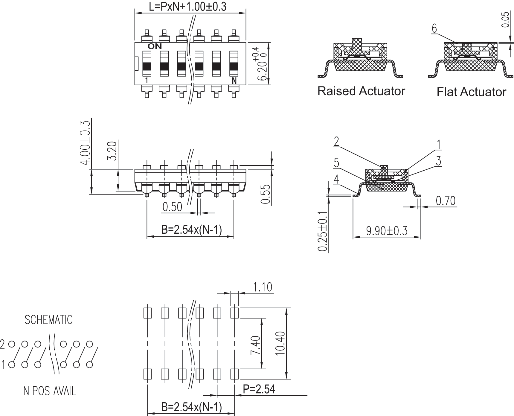CUI DS04-254-1-01BK-SMT for sale
