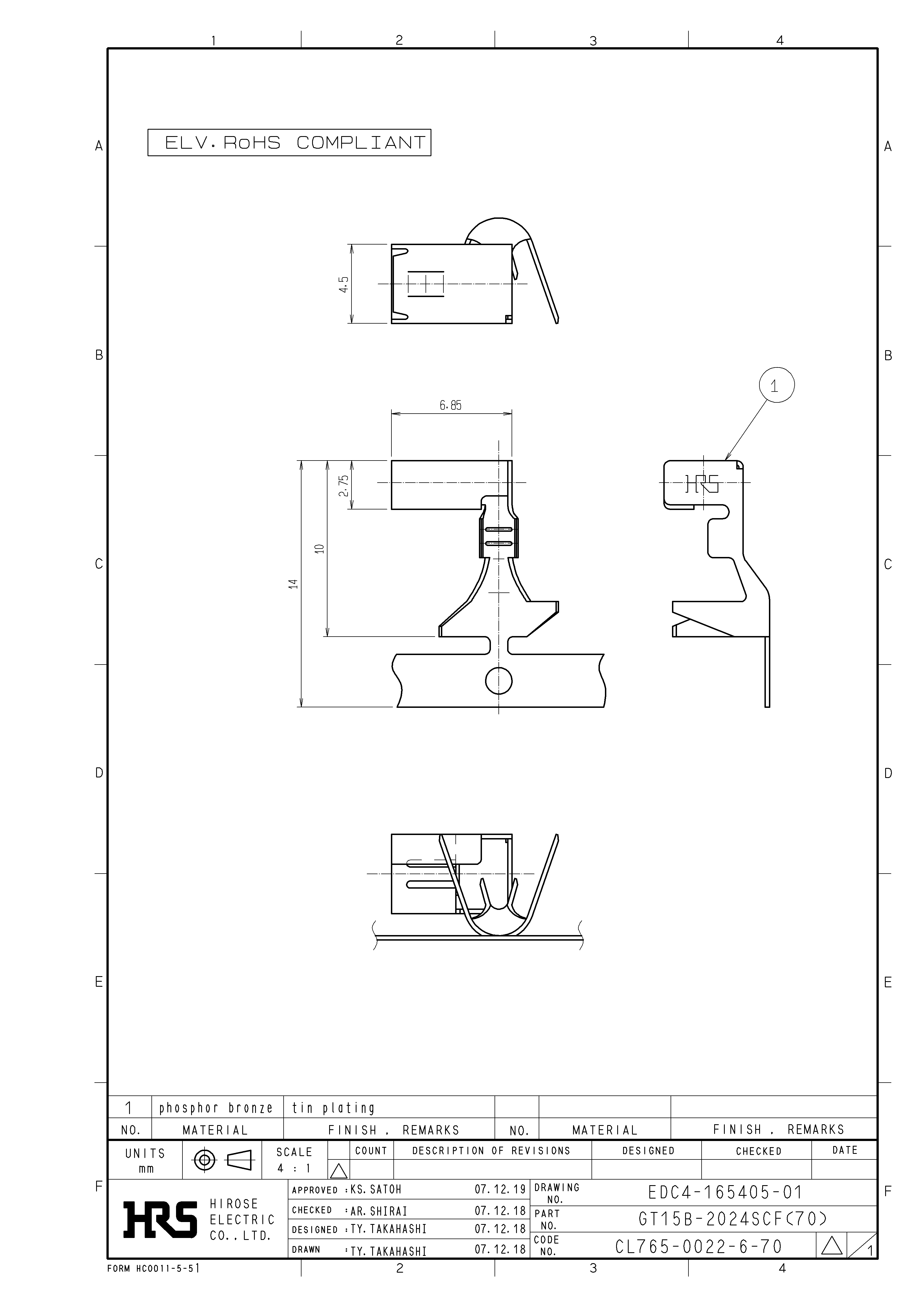 HRS GT15B-2024SCF(70) for sale