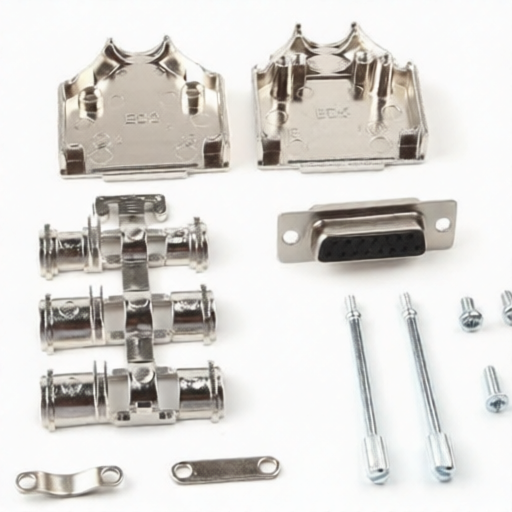 MH CONNECTORS MHDM15-DB15S-K for sale