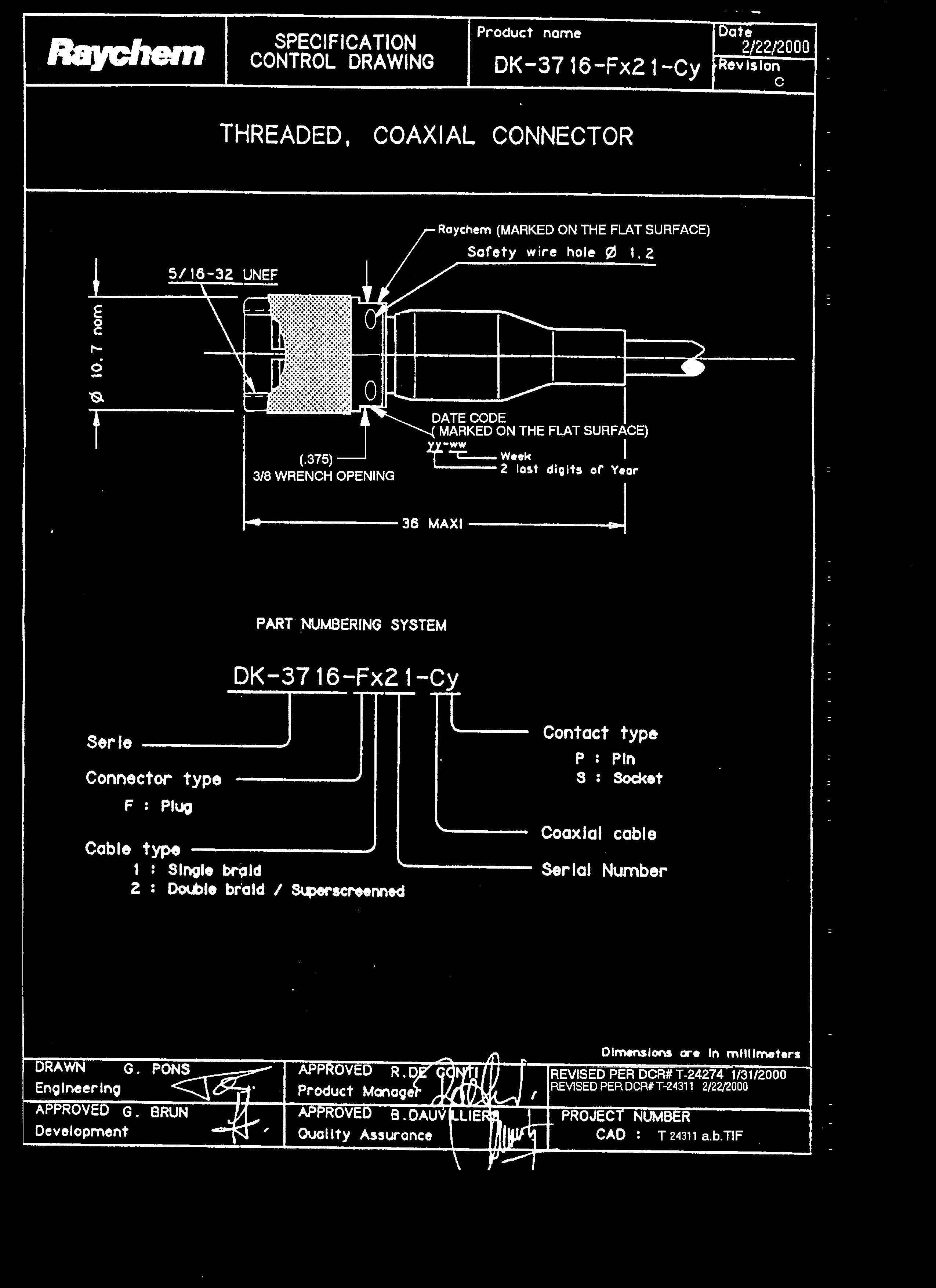 TE Connectivity DK-3716-F221-CS for sale