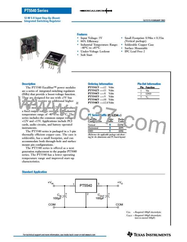 TI PT5541C for sale