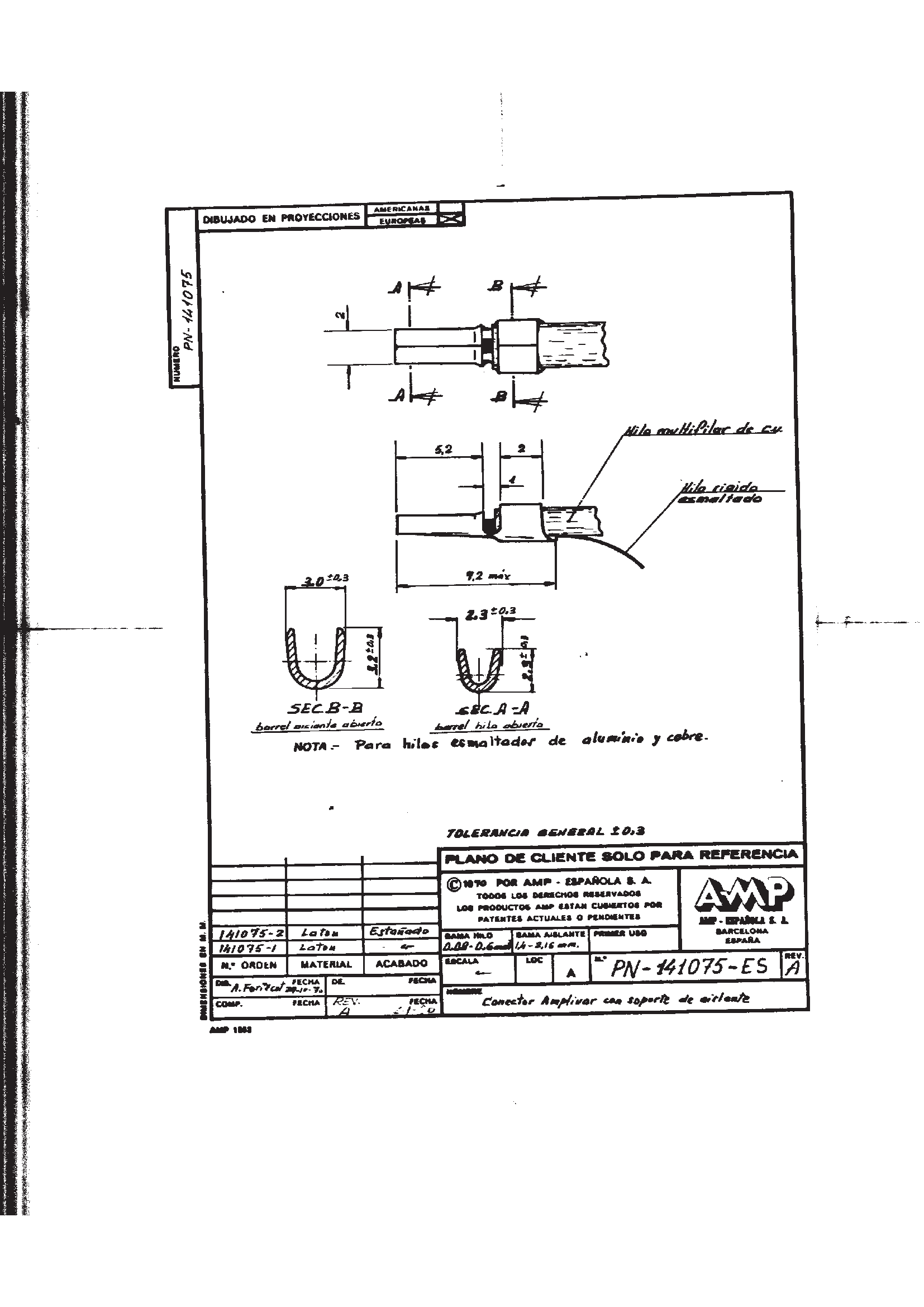 TE Connectivity 141075-1 for sale