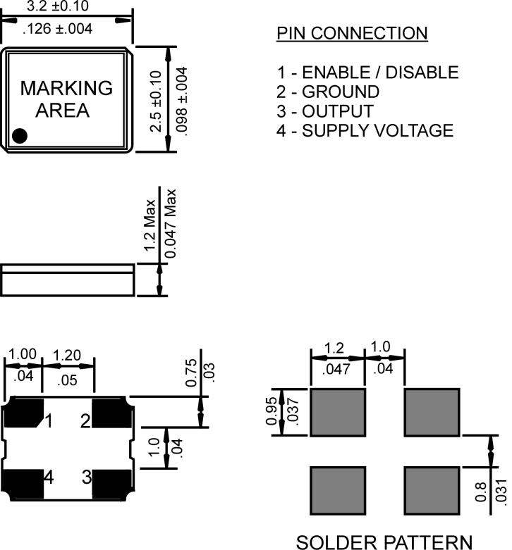 Raltron COM11805-12.000-EXT-T-TR for sale