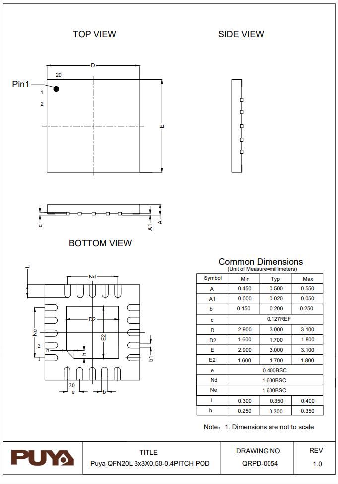 PUYA PY32F002BL15S7TU for sale