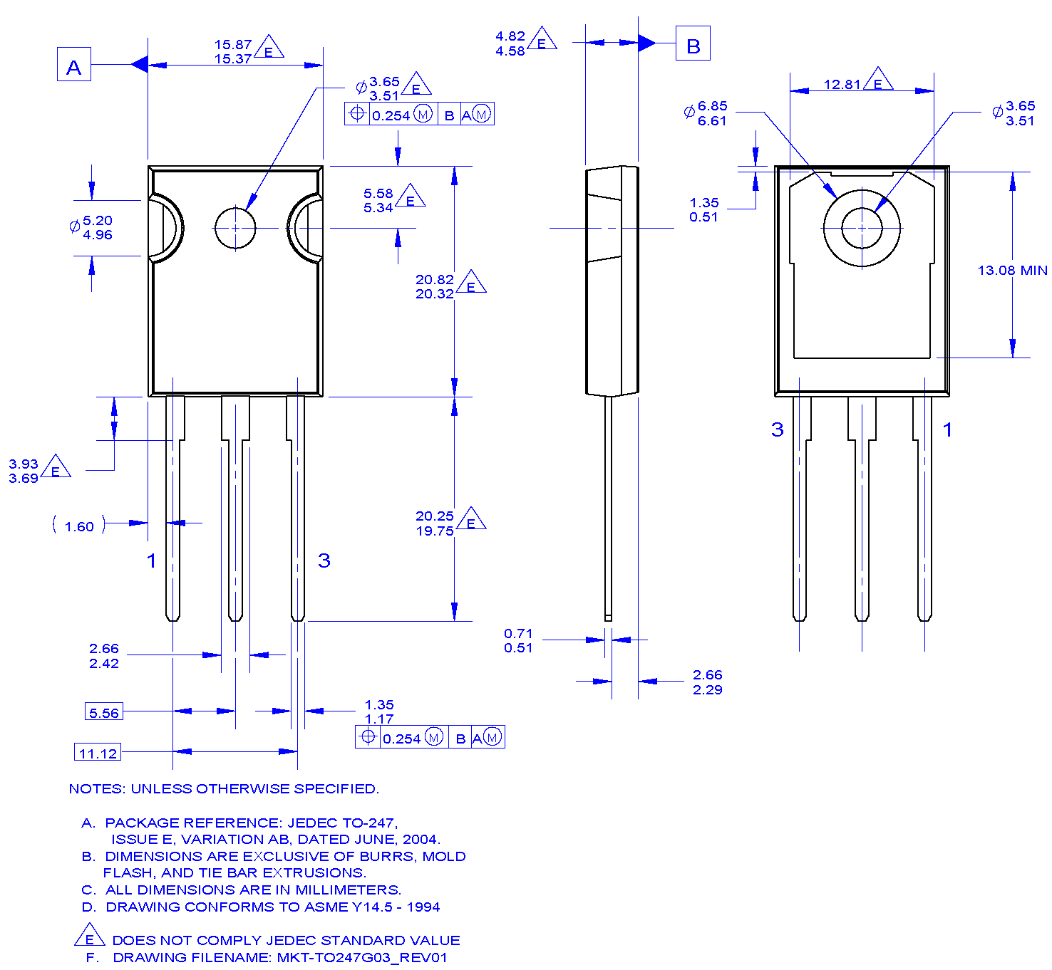 onsemi FGH30T65UPDT-F155 for sale